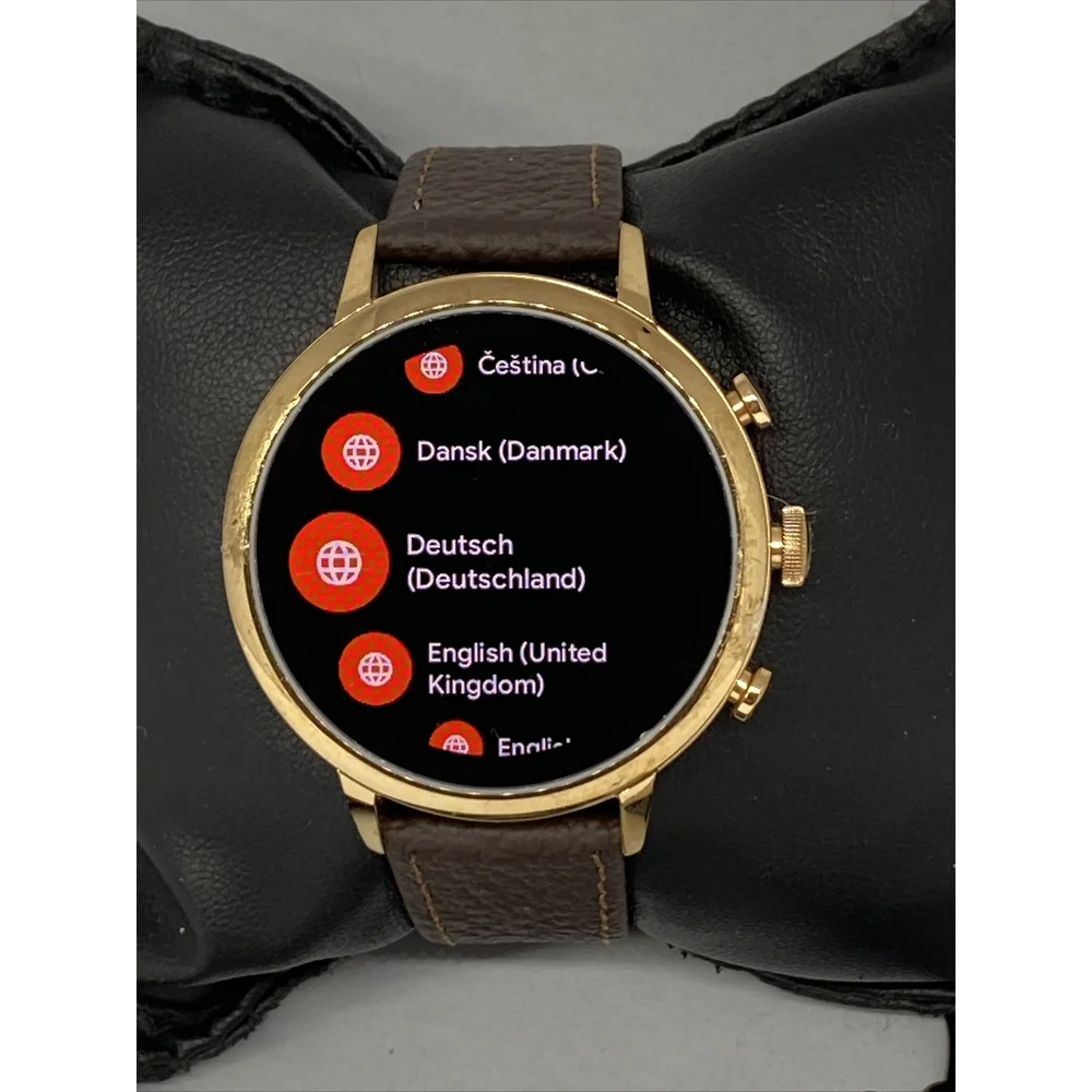 Fossil Gen 4 Authentic Digital Dial Smart Watch Custom Band FTW6018 CR183